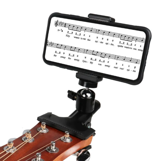 Gitarren-Handyhalterung – Für Aufnahmen, Streaming & Üben