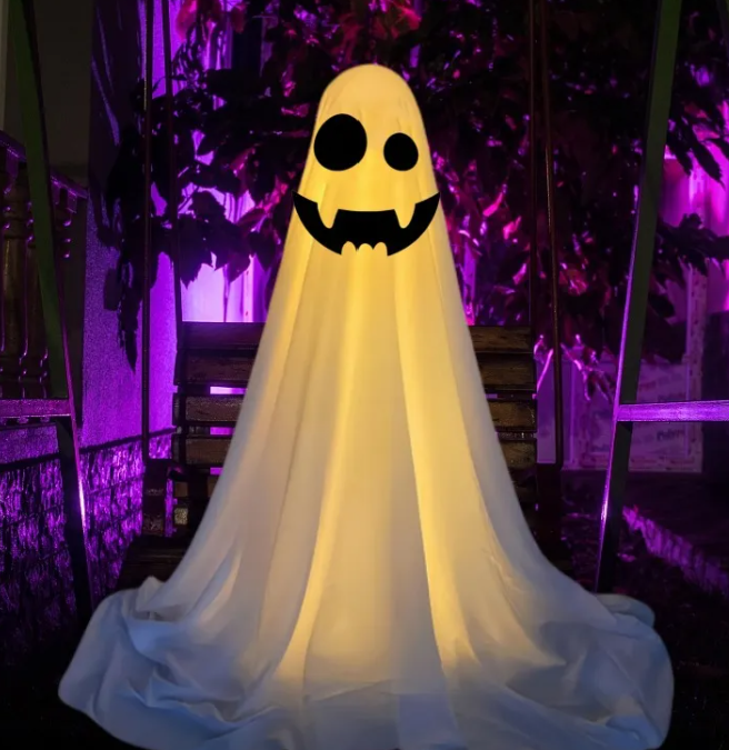 Halloween Geister-Dekoration zum Aufhängen – 85 oder 165 cm