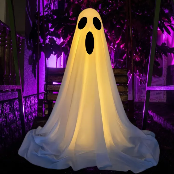 Halloween Geister-Dekoration zum Aufhängen – 85 oder 165 cm
