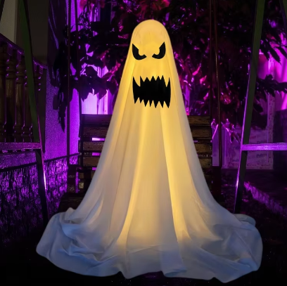 Halloween Geister-Dekoration zum Aufhängen – 85 oder 165 cm