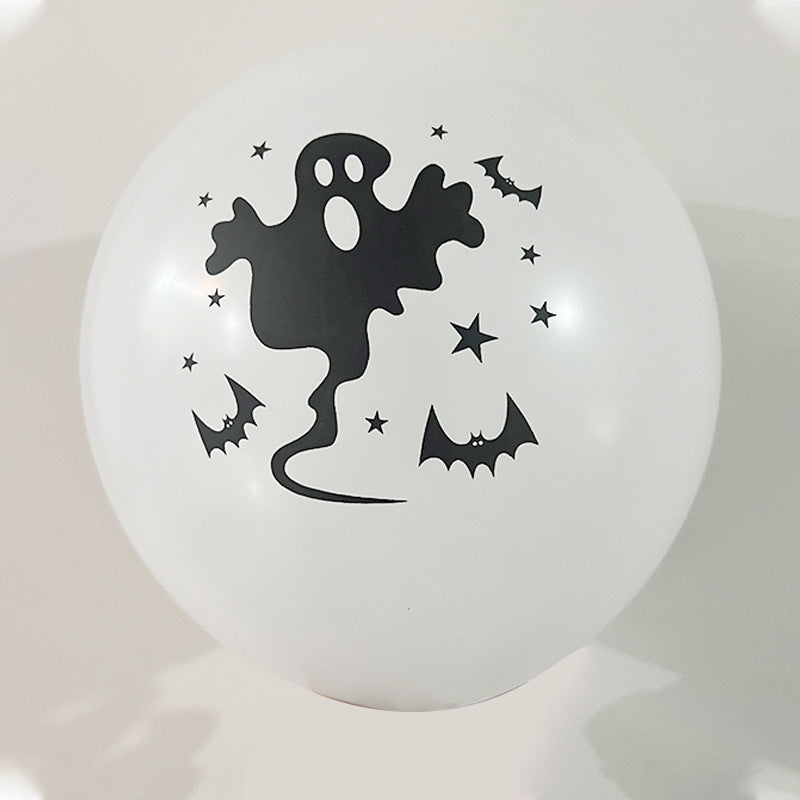 Halloween-Ballons mit Gruselmotiven – 30 cm