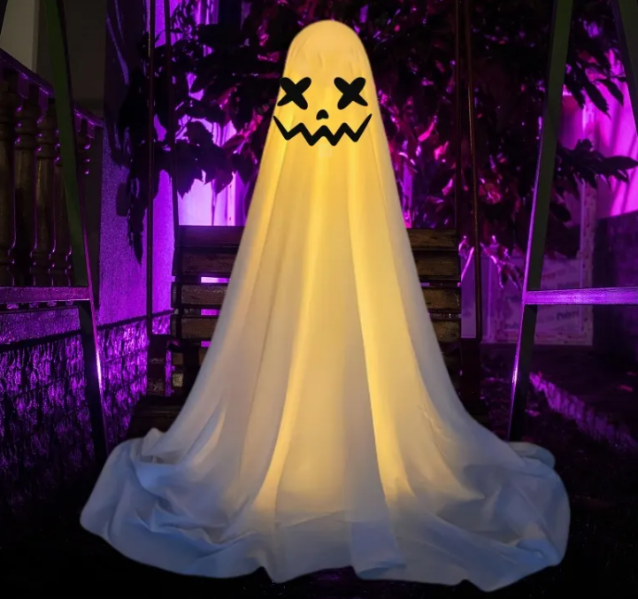 Halloween Geister-Dekoration zum Aufhängen – 85 oder 165 cm