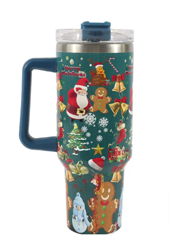 Christmas Cheer Insulated Tumbler – 1200 ml