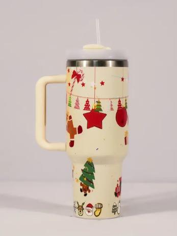 Christmas Cheer Insulated Tumbler – 1200 ml