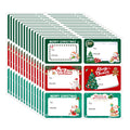 90er-Set Weihnachts-Geschenkanhänger – selbstklebend