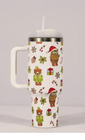 Christmas Cheer Insulated Tumbler – 1200 ml