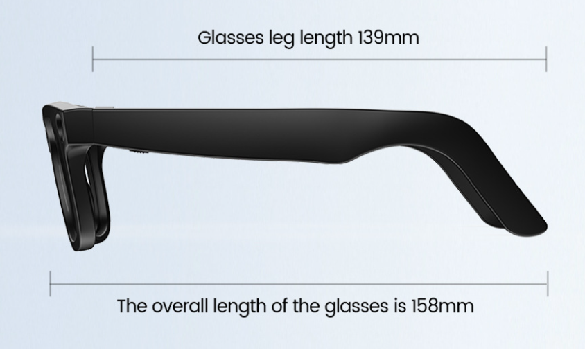 KI Smart Glasses mit HD-Kamera – Übersetzung & Sprachsteuerung
