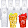 100er-Set Silvester-Partybecher Silber – 470 ml